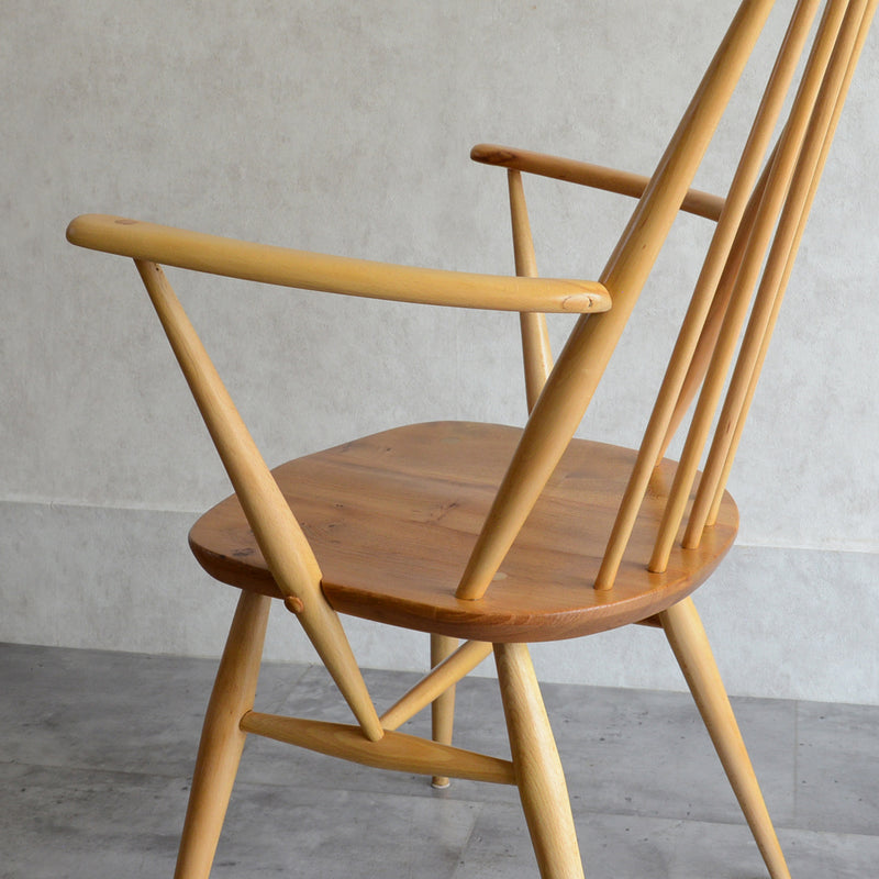 H様見学予約商品 ERCOL アーコール アーム付ゴールドスミスチェア 06