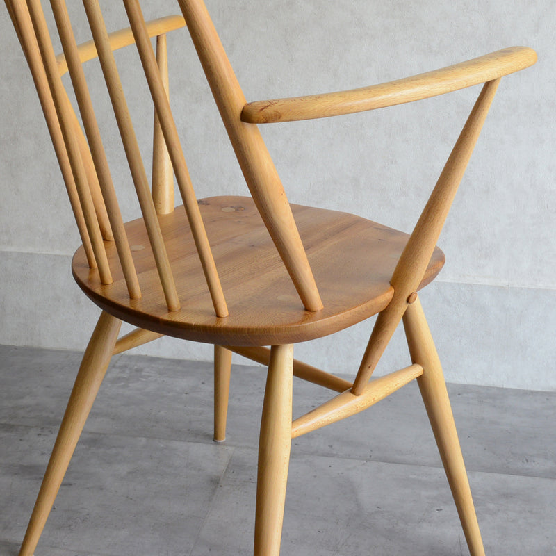 H様見学予約商品 ERCOL アーコール アーム付ゴールドスミスチェア 06