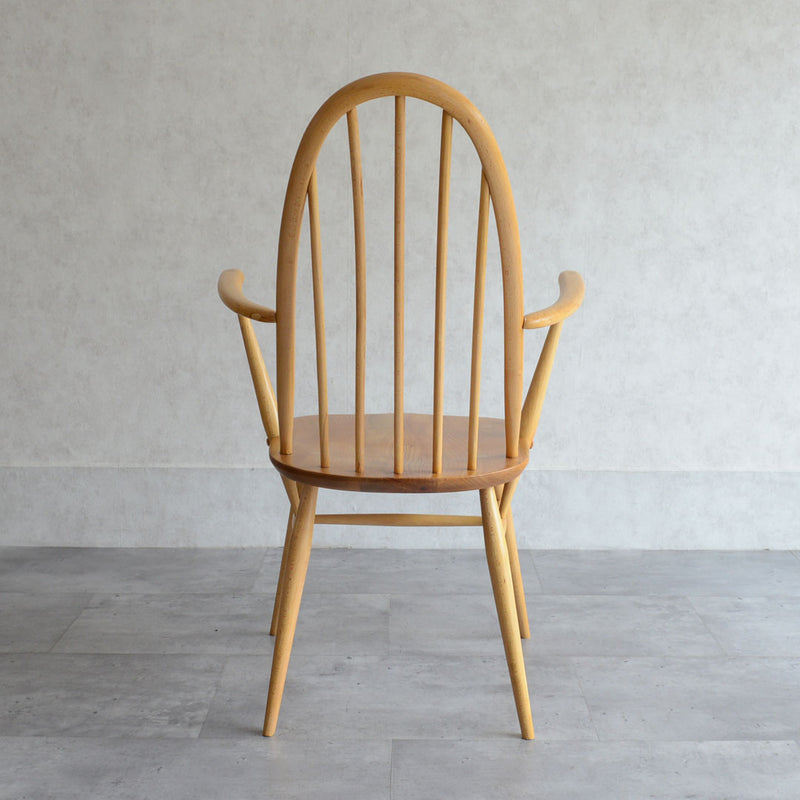S様見学予約商品 ERCOL アーコール アーム付クエーカーチェア 2脚セット