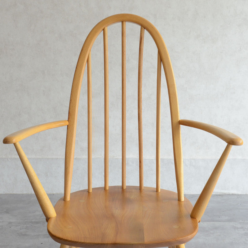 S様見学予約商品 ERCOL アーコール アーム付クエーカーチェア 2脚セット