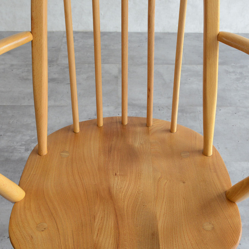 S様見学予約商品 ERCOL アーコール アーム付クエーカーチェア 2脚セット