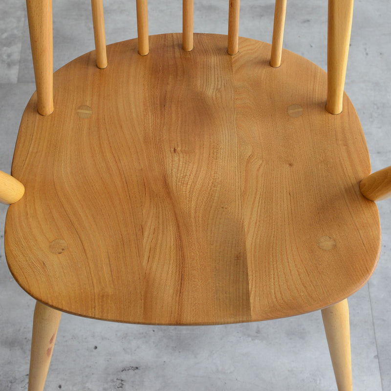 S様見学予約商品 ERCOL アーコール アーム付クエーカーチェア 2脚セット