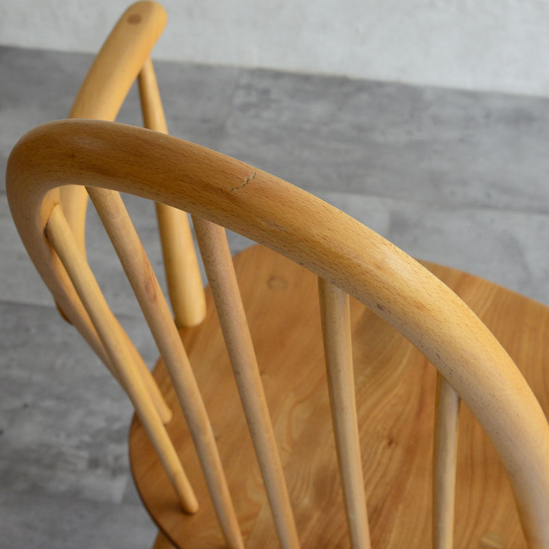 S様見学予約商品 ERCOL アーコール アーム付クエーカーチェア 2脚セット