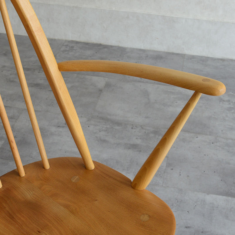 S様見学予約商品 ERCOL アーコール アーム付クエーカーチェア 2脚セット
