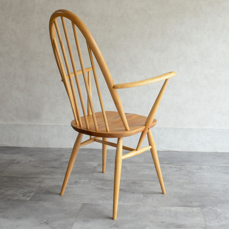 S様見学予約商品 ERCOL アーコール アーム付クエーカーチェア 2脚セット