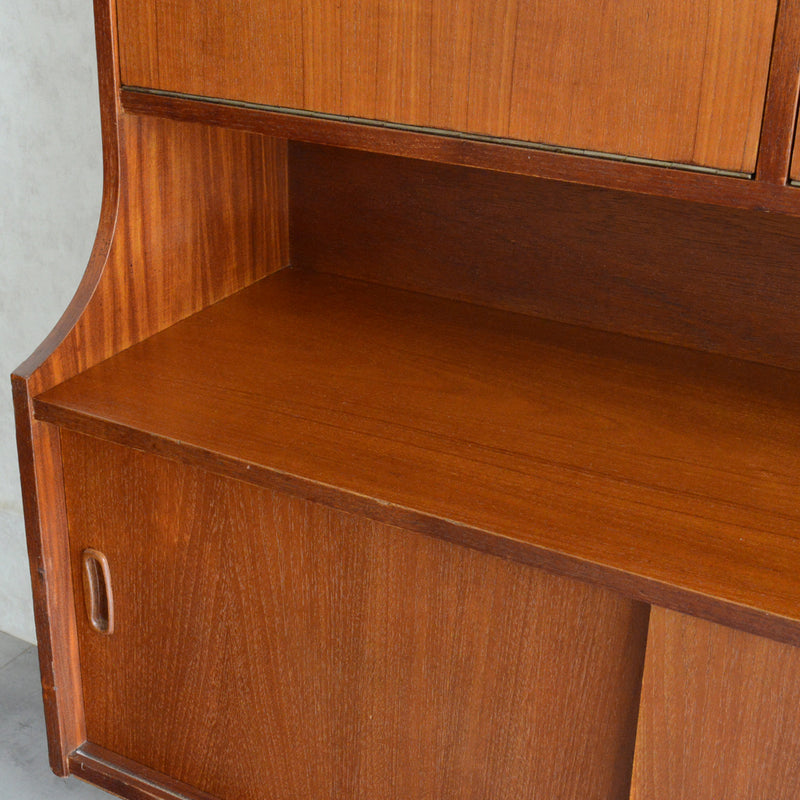 ミッドセンチュリー ヴィンテージ ハイサイドボード/カップボード 09（天板剥離再塗装済）