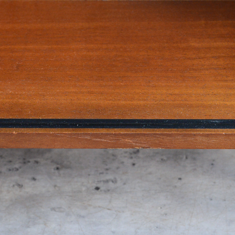 AVALON アバロン ガラスキャビネット 84  (抽斗・フラップ扉付）