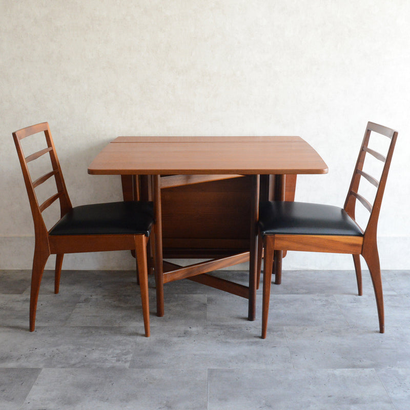 A.H.McINTOSH マッキントッシュ ゲートレッグテーブル 08(レクタングル）天板剥離再塗装済