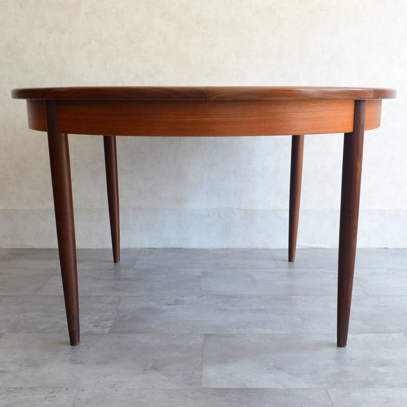 G-PLAN ジープラン　エクステンション ラウンドテーブル83(天板剥離再塗装）