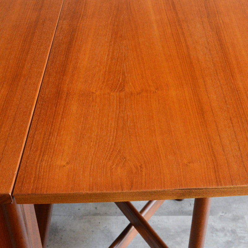 A.H.McINTOSH マッキントッシュ ゲートレッグテーブル 08(レクタングル）天板剥離再塗装済