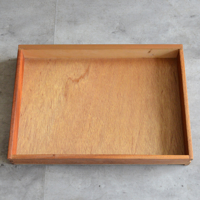 ミッドセンチュリー ヴィンテージ ハイサイドボード/カップボード 09（天板剥離再塗装済）