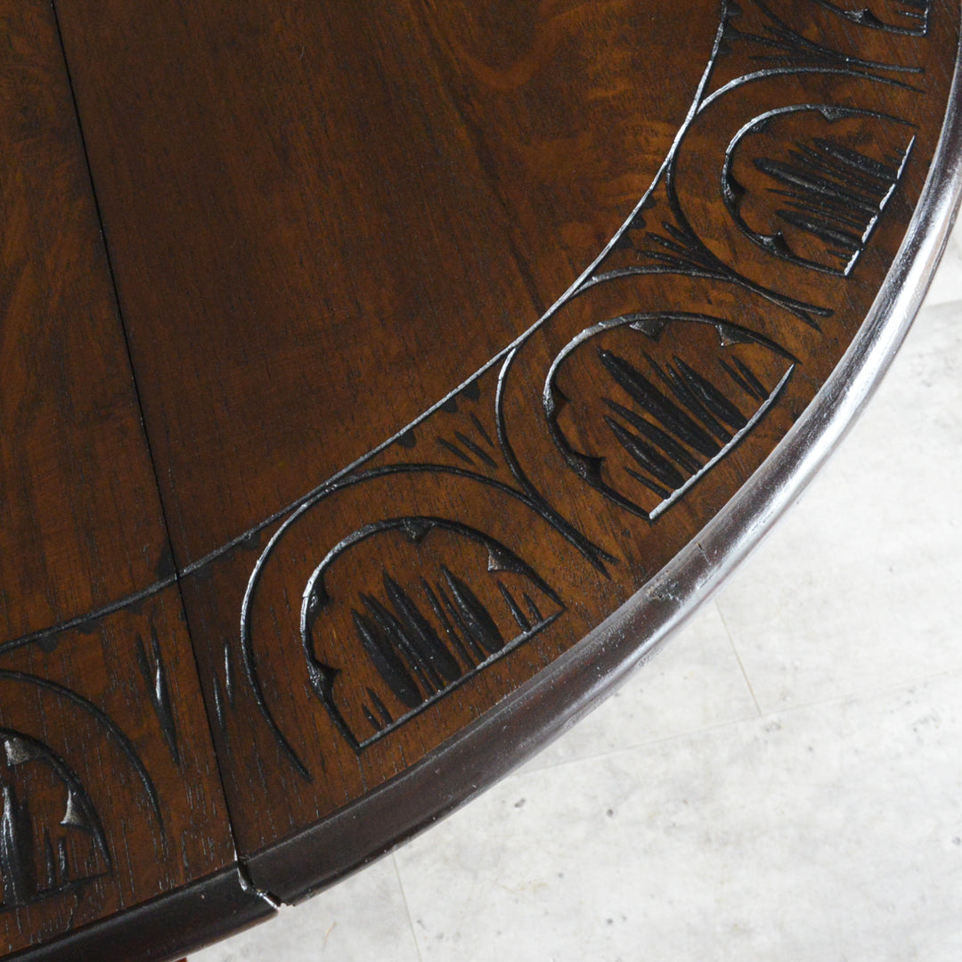 イギリス クラシック ゲートレッグダイニングテーブル 107