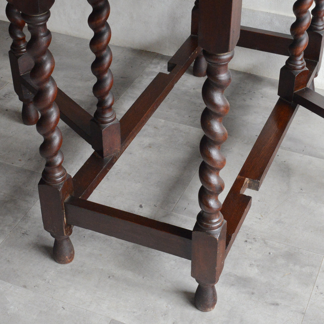 イギリス クラシック ゲートレッグダイニングテーブル 107