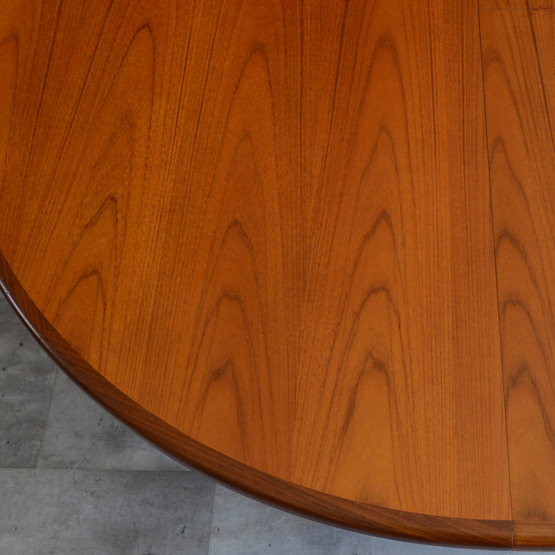 G-PLAN ジープラン　エクステンション ラウンドテーブル83(天板剥離再塗装）