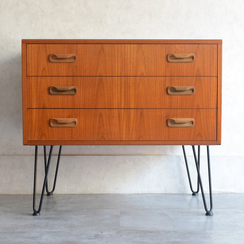 G-PLAN ジープラン Fresco 3段 チェスト10（アイアンレッグ ）