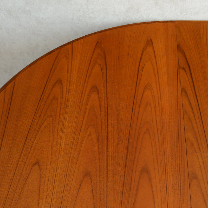 G-PLAN ジープラン　エクステンション ラウンドテーブル83(天板剥離再塗装）