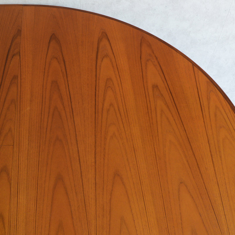 G-PLAN ジープラン　エクステンション ラウンドテーブル83(天板剥離再塗装）