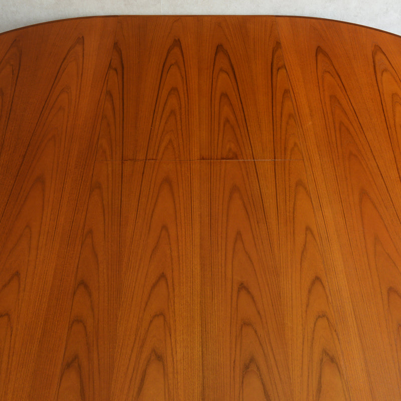 G-PLAN ジープラン　エクステンション ラウンドテーブル83(天板剥離再塗装）