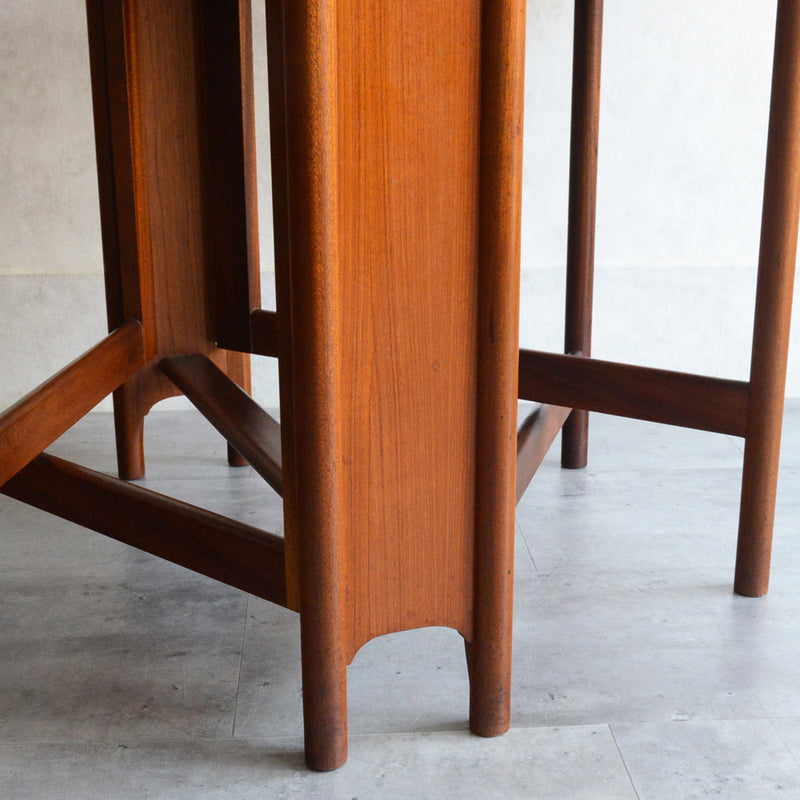 A.H.McINTOSH マッキントッシュ ゲートレッグテーブル 08(レクタングル）天板剥離再塗装済