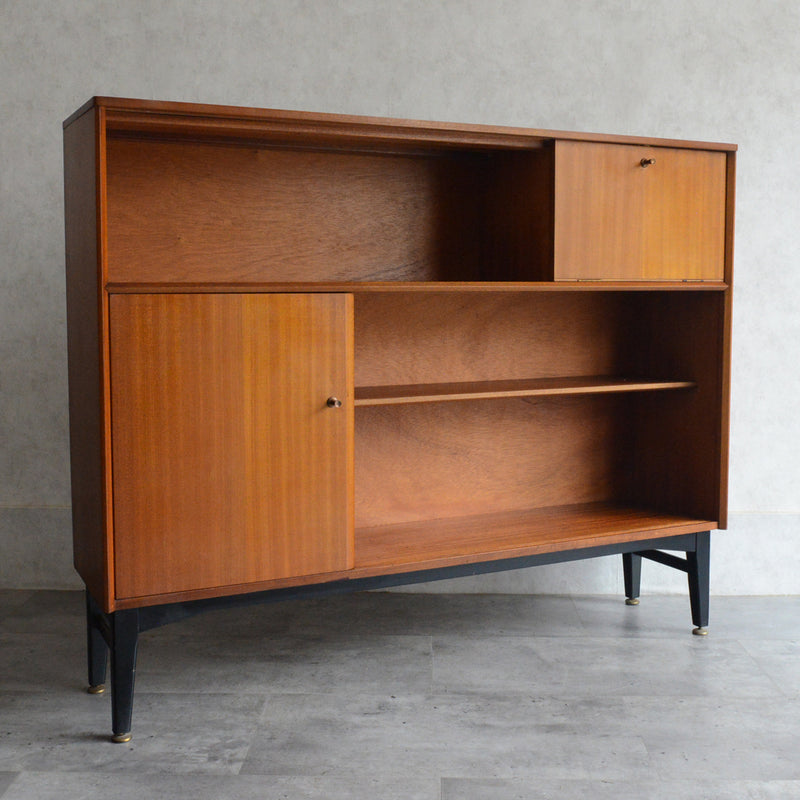 Nathan ネイサン ガラスキャビネット/カップボード 54（天板剥離再塗装済）