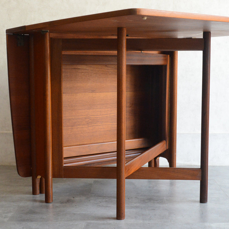 A.H.McINTOSH マッキントッシュ ゲートレッグテーブル 08(レクタングル）天板剥離再塗装済