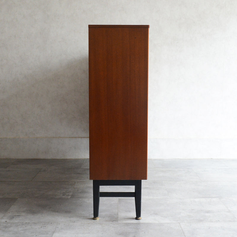 Nathan ネイサン ガラスキャビネット/カップボード 54（天板剥離再塗装済）