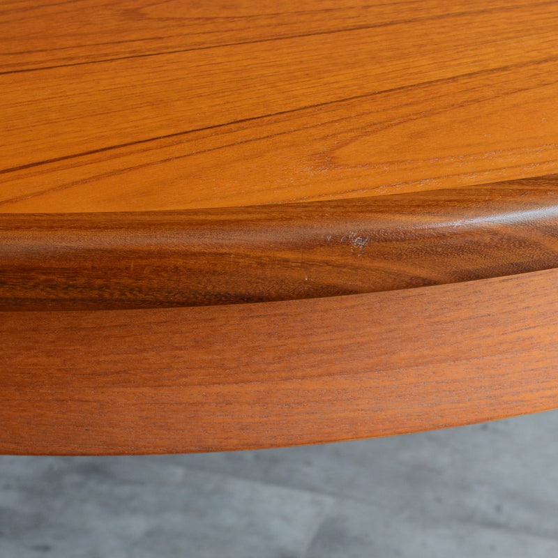 G-PLAN ジープラン　エクステンション ラウンドテーブル83(天板剥離再塗装）