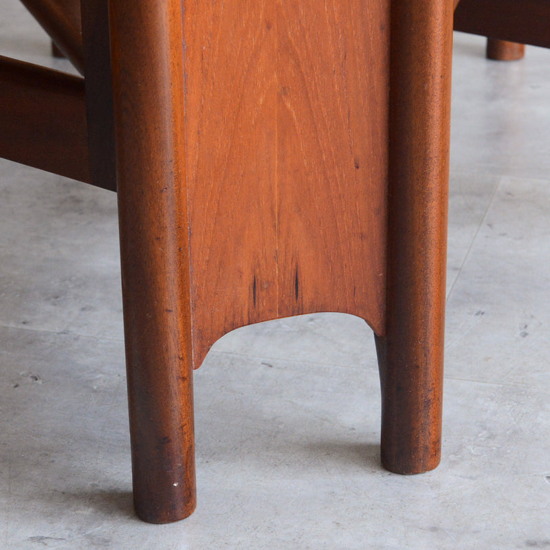 A.H.McINTOSH マッキントッシュ ゲートレッグテーブル 08(レクタングル）天板剥離再塗装済