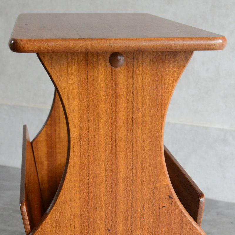 60S チーク マガジンラック