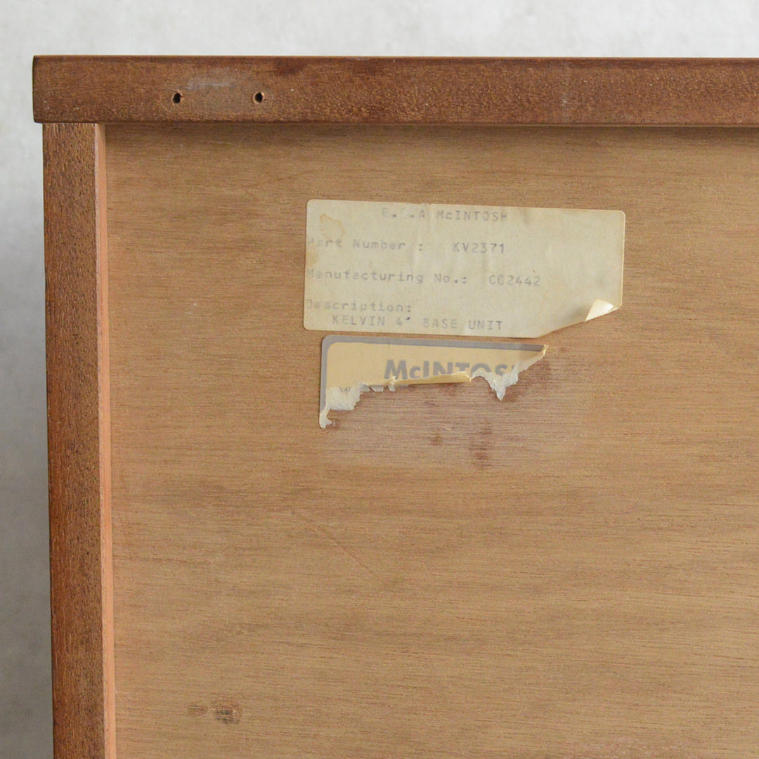 A.H.McIntosh マッキントッシュ キャビネット/28(天板剝離再塗装済)