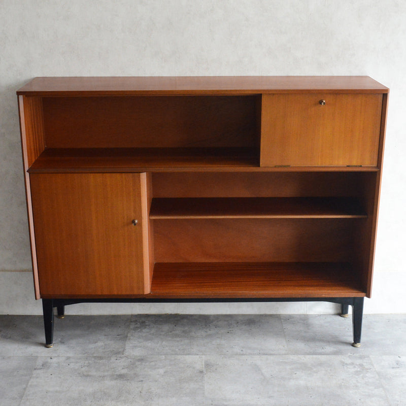 Nathan ネイサン ガラスキャビネット/カップボード 54（天板剥離再塗装済）