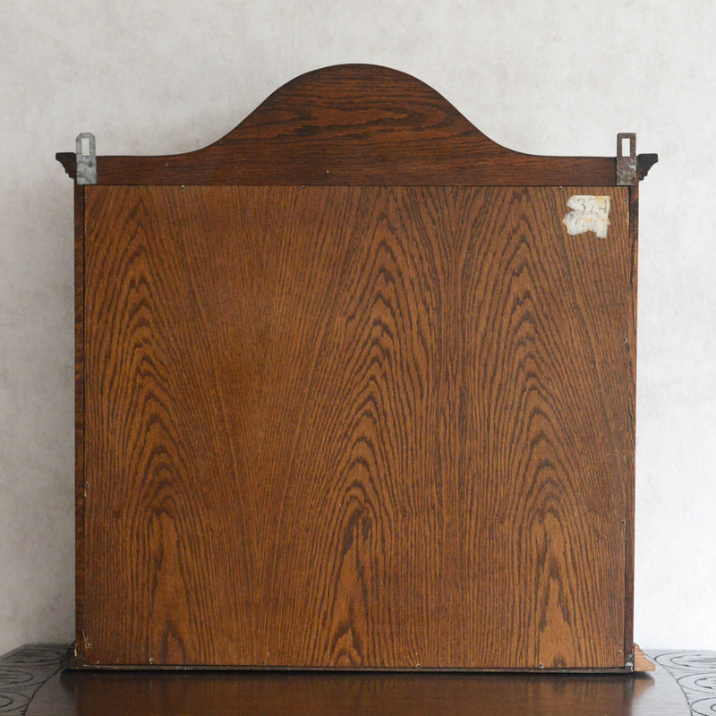 オランダヴィンテージ ウォールガラスキャビネット２(鍵付き）