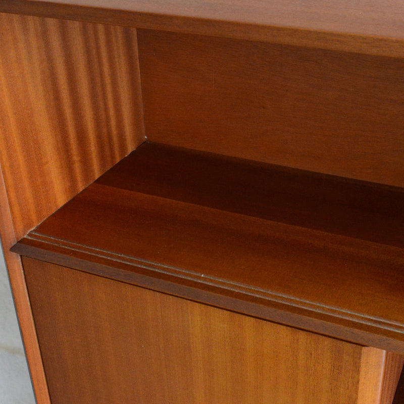 Nathan ネイサン ガラスキャビネット/カップボード 54（天板剥離再塗装済）