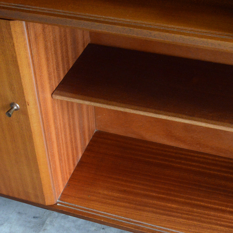 Nathan ネイサン ガラスキャビネット/カップボード 54（天板剥離再塗装済）