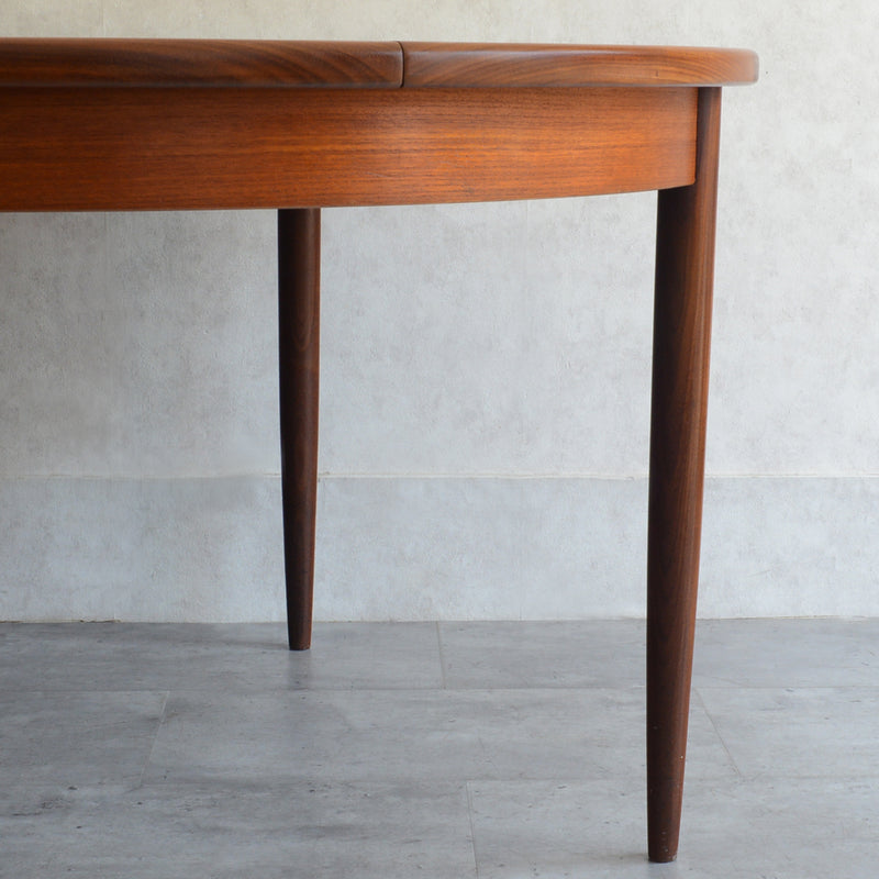 G-PLAN ジープラン　エクステンション ラウンドテーブル83(天板剥離再塗装）