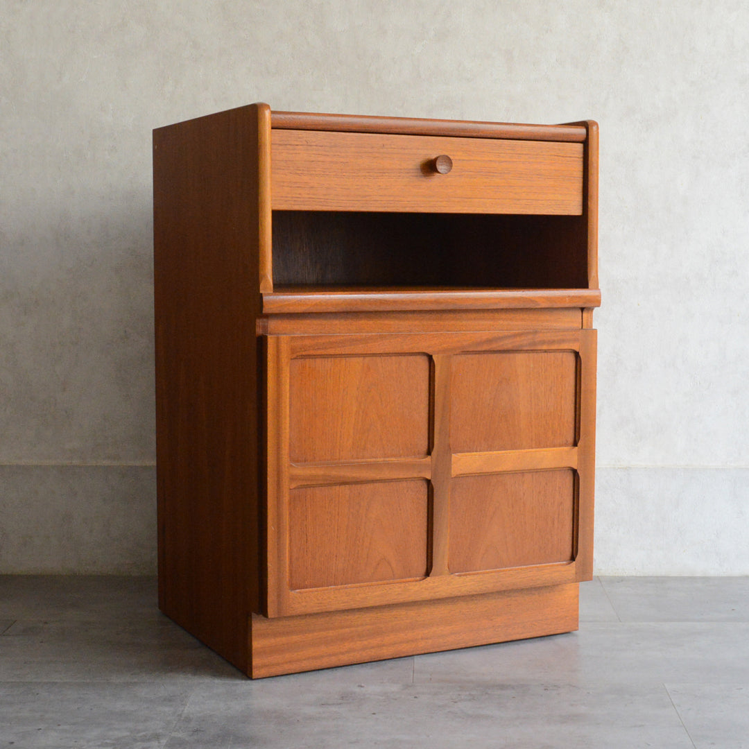 Nathan ネイサン 抽斗付 コンパクトキャビネット/レコードキャビネット95 (天板隔離再塗装済）