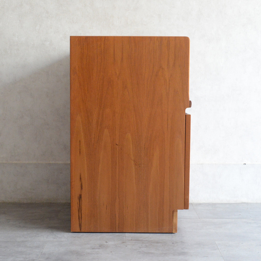 Nathan ネイサン 抽斗付 コンパクトキャビネット/レコードキャビネット95 (天板隔離再塗装済）