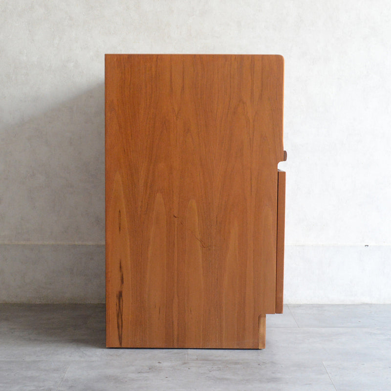 Nathan ネイサン 抽斗付 コンパクトキャビネット/レコードキャビネット95 (天板隔離再塗装済）