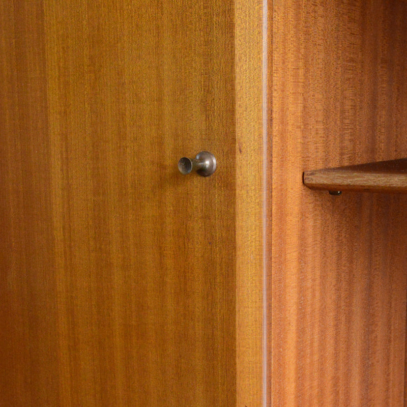 Nathan ネイサン ガラスキャビネット/カップボード 54（天板剥離再塗装済）