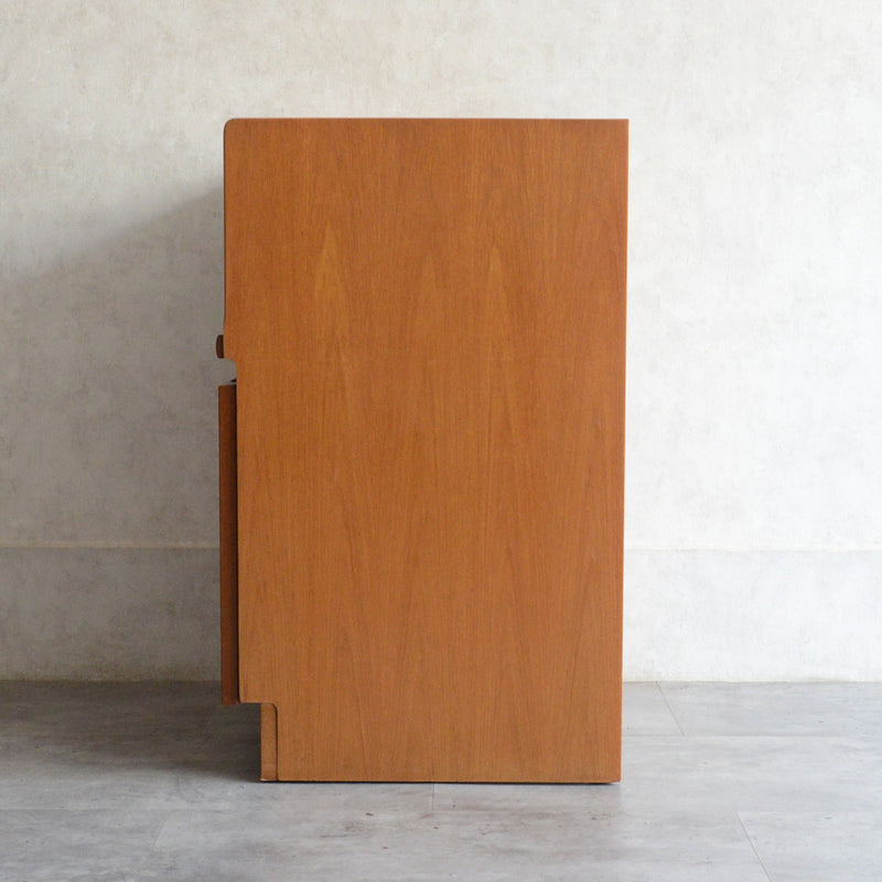 Nathan ネイサン 抽斗付 コンパクトキャビネット/レコードキャビネット95 (天板隔離再塗装済）