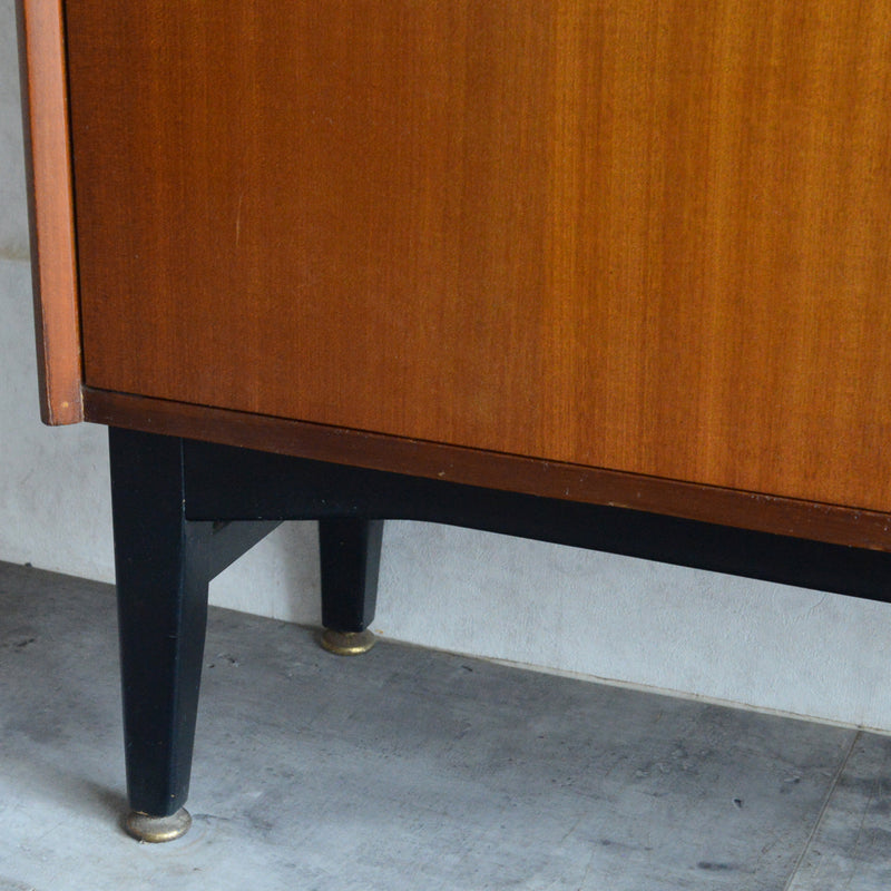 Nathan ネイサン ガラスキャビネット/カップボード 54（天板剥離再塗装済）