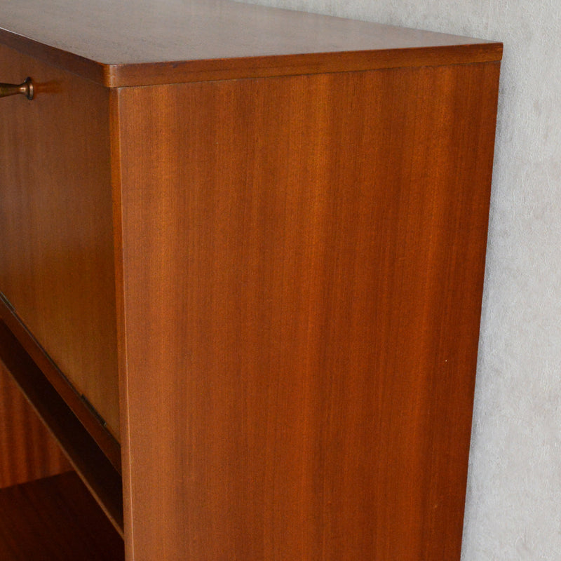 Nathan ネイサン ガラスキャビネット/カップボード 54（天板剥離再塗装済）