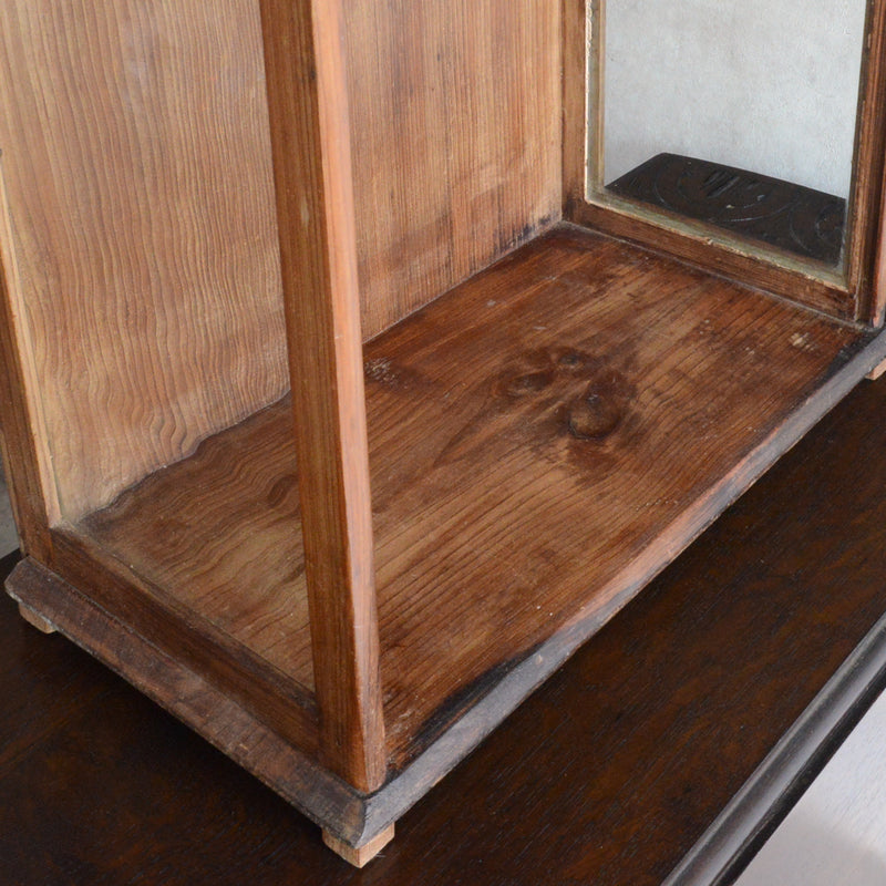 ヴィンテージチーク　ガラススモールショーケース３