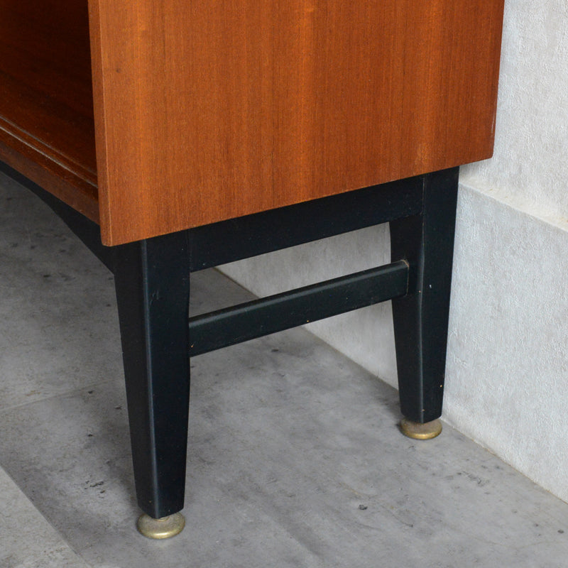 Nathan ネイサン ガラスキャビネット/カップボード 54（天板剥離再塗装済）