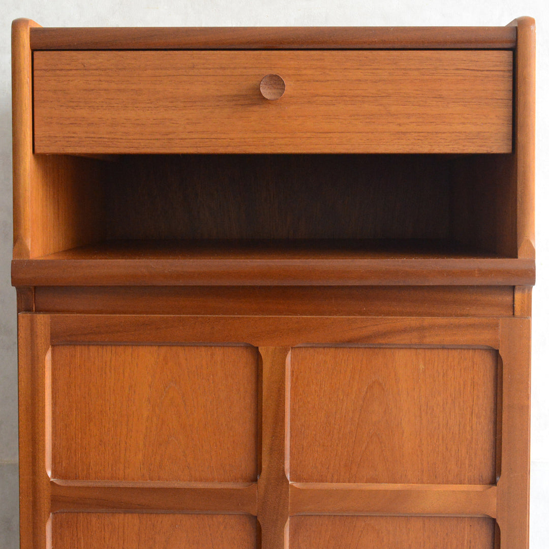 Nathan ネイサン 抽斗付 コンパクトキャビネット/レコードキャビネット95 (天板隔離再塗装済）