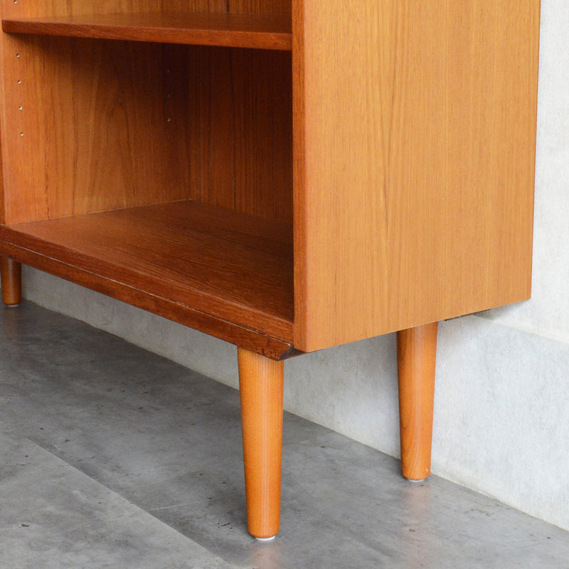 デンマークヴィンテージ　チーク オープンシェルフ 本棚 6-76