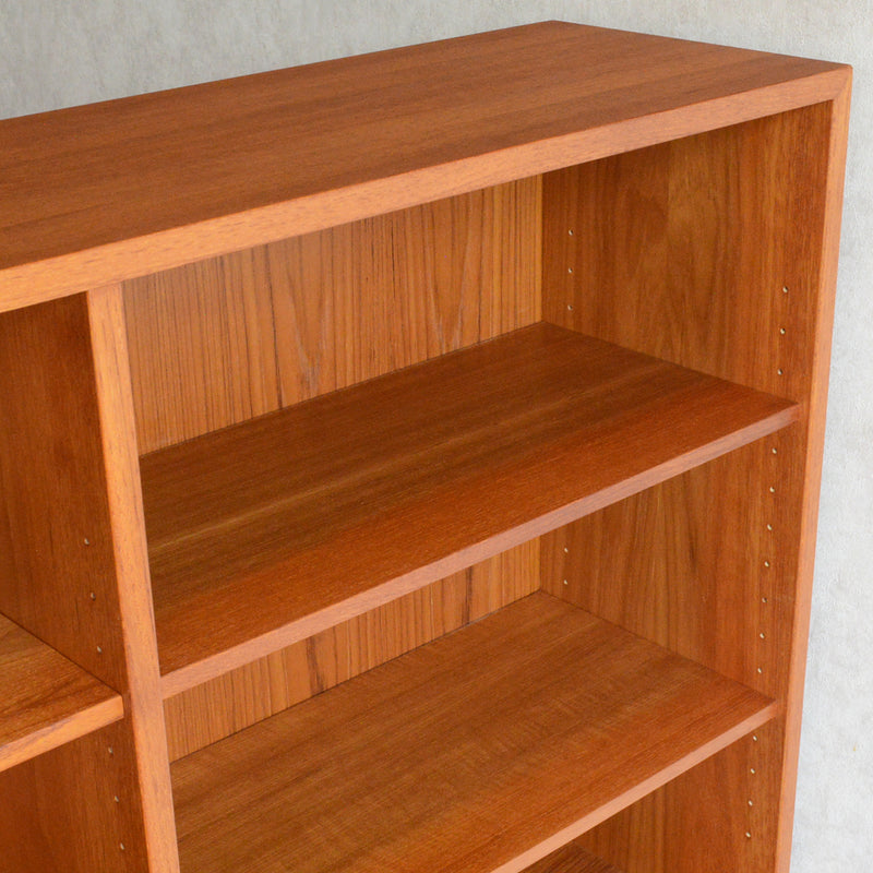 デンマークヴィンテージ　チーク オープンシェルフ 本棚 6-76