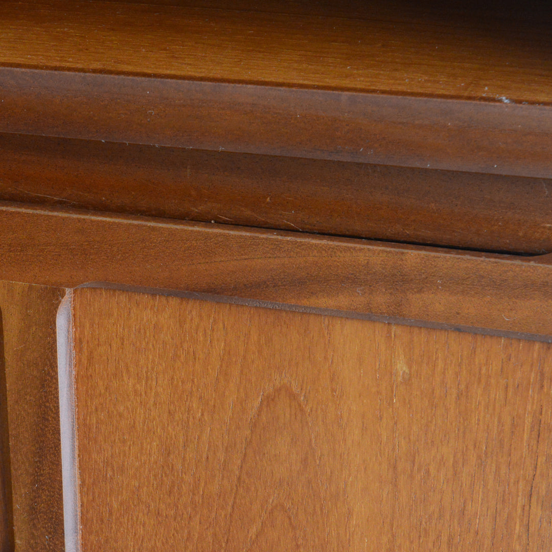 Nathan ネイサン 抽斗付 コンパクトキャビネット/レコードキャビネット95 (天板隔離再塗装済）