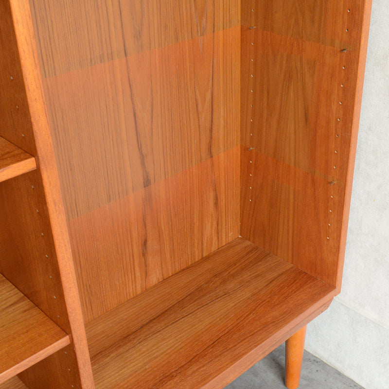 デンマークヴィンテージ　チーク オープンシェルフ 本棚 6-76