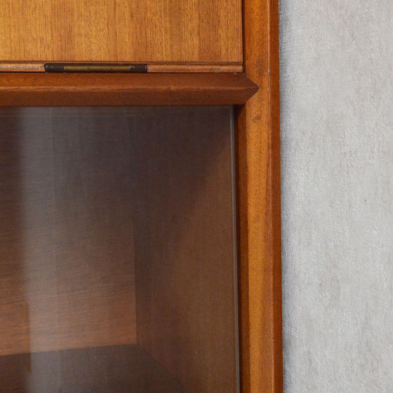 Nathan ネイサン ガラスキャビネット/カップボード 54（天板剥離再塗装済）